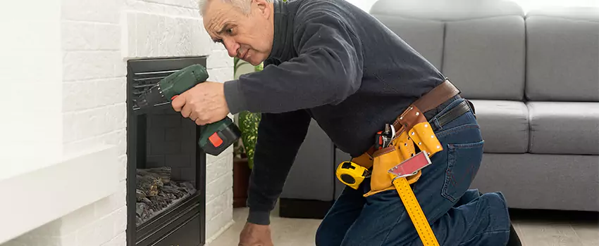 New Indoor Fireplace Installation in West Columbia, South Carolina