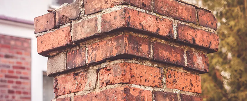 Cracked Chimney Bricks Repair Cost in West Columbia, South Carolina