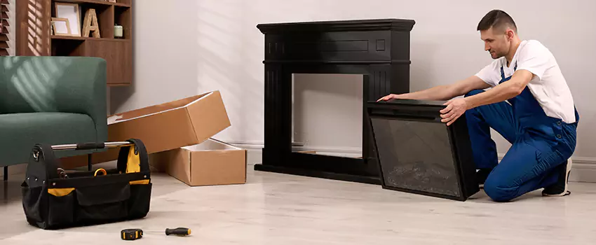 Old Rusted Metal Fireplace Repair And Replacement in West Columbia, SC