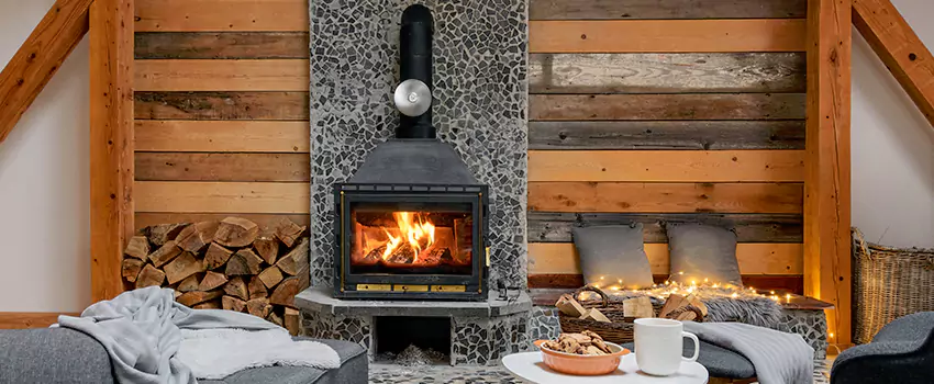 Thelin Hearth Products Direct Vent Gas Stove Fireplace Inspection in West Columbia, South Carolina